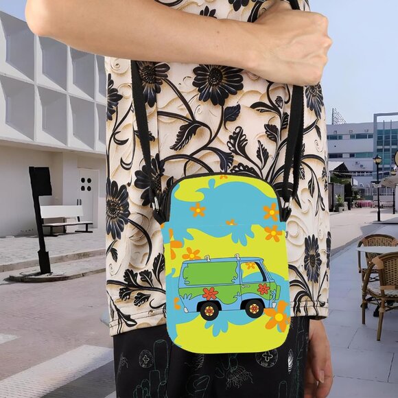 Durable and Water-Resistant Mystery Van Shoulder Bag - Perfect Daily Companion - Picture 5 of 6